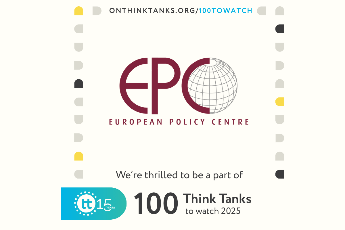European Policy Centre among 100 think tanks to watch in 2025