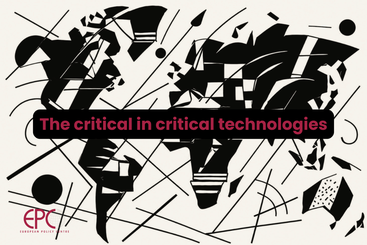 The critical in critical technologies