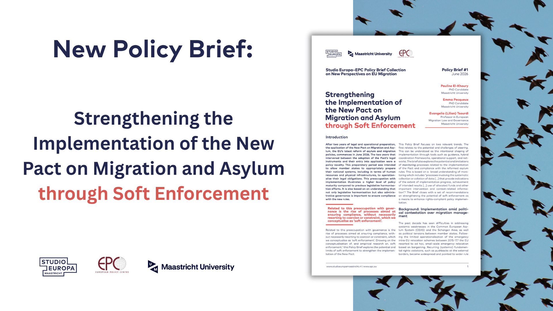 Strengthening the Implementation of the New Pact on Migration and Asylum through Soft Enforcement